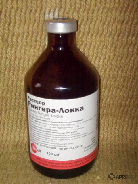 Раствор рингера кошке противопоказание