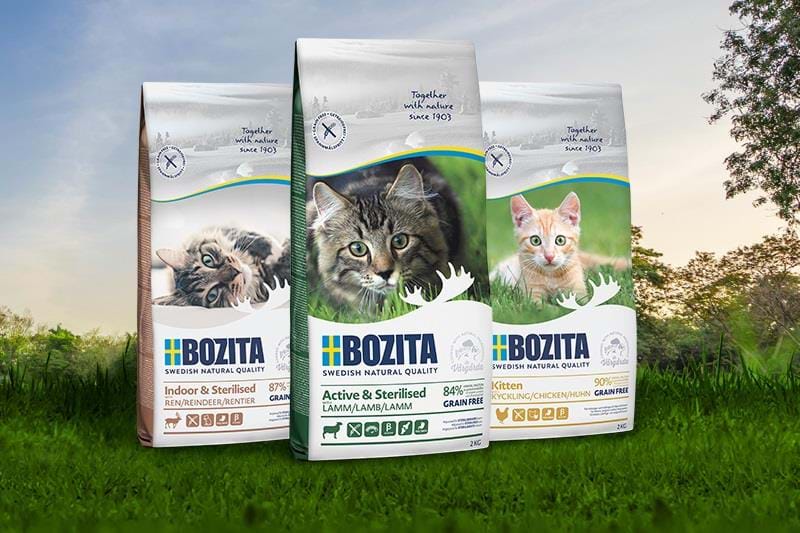 Бозита - корм для кошек: состав, применение, недостатки
