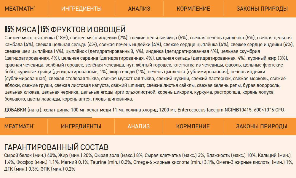 Все о корме для кошек и котят «ориджен» (orijen)