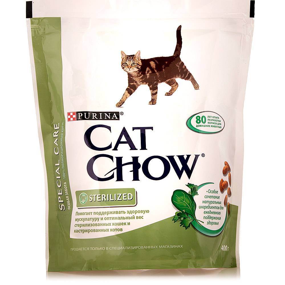 Корм CatChow для кошек и котов