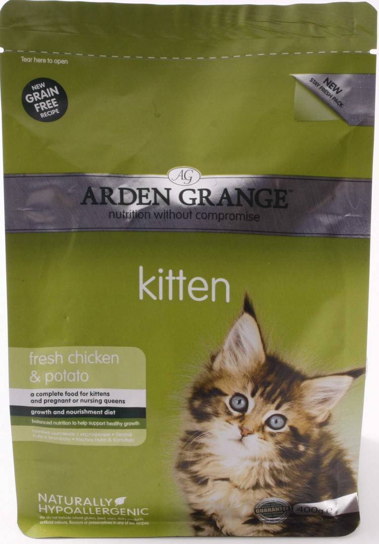 Arden grange (арден гранж): обзор корма для кошек, состав, отзывы