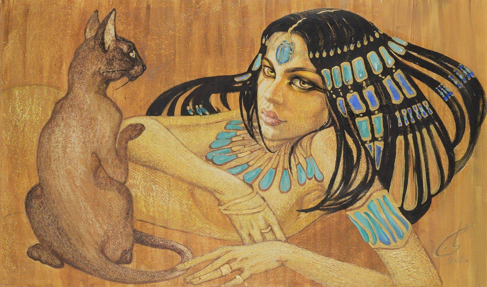 Кошки в истории древнего египта