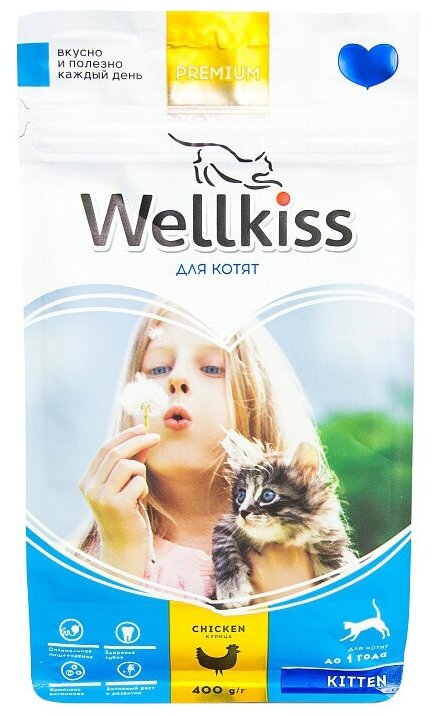 Анализ корма для кошек wellkiss