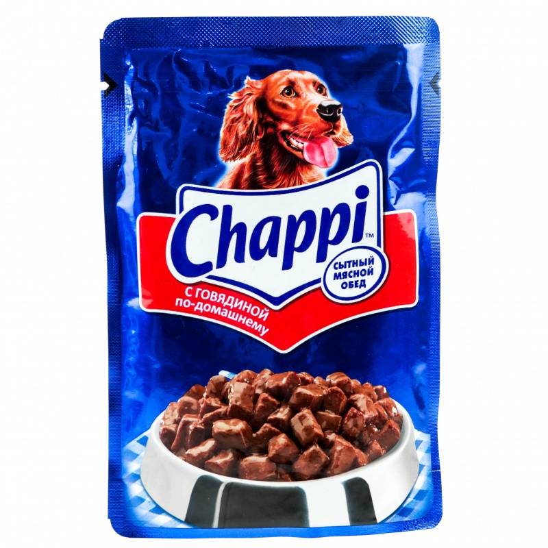 Корма для собак chappi (чаппи)