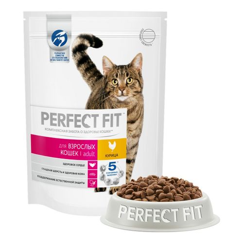 Корма для домашних кошек «перфект фит» от «пурина» с фото: какого класса сухой и влажный продукт, что входит в состав?