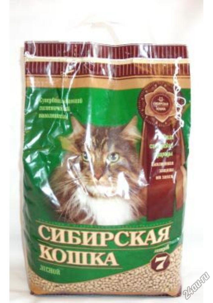 Наполнитель для кошачьего туалета сибирская кошка: обзор и отзывы