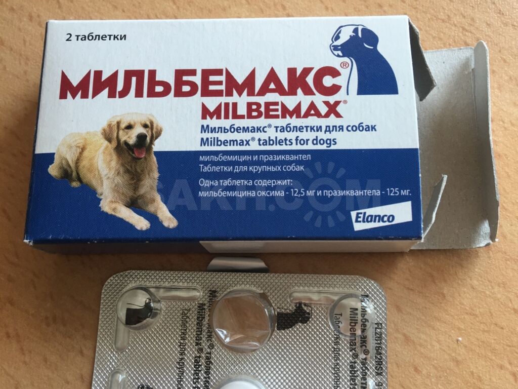 Мильбемакс для собак: инструкция по применению | ваши питомцы
