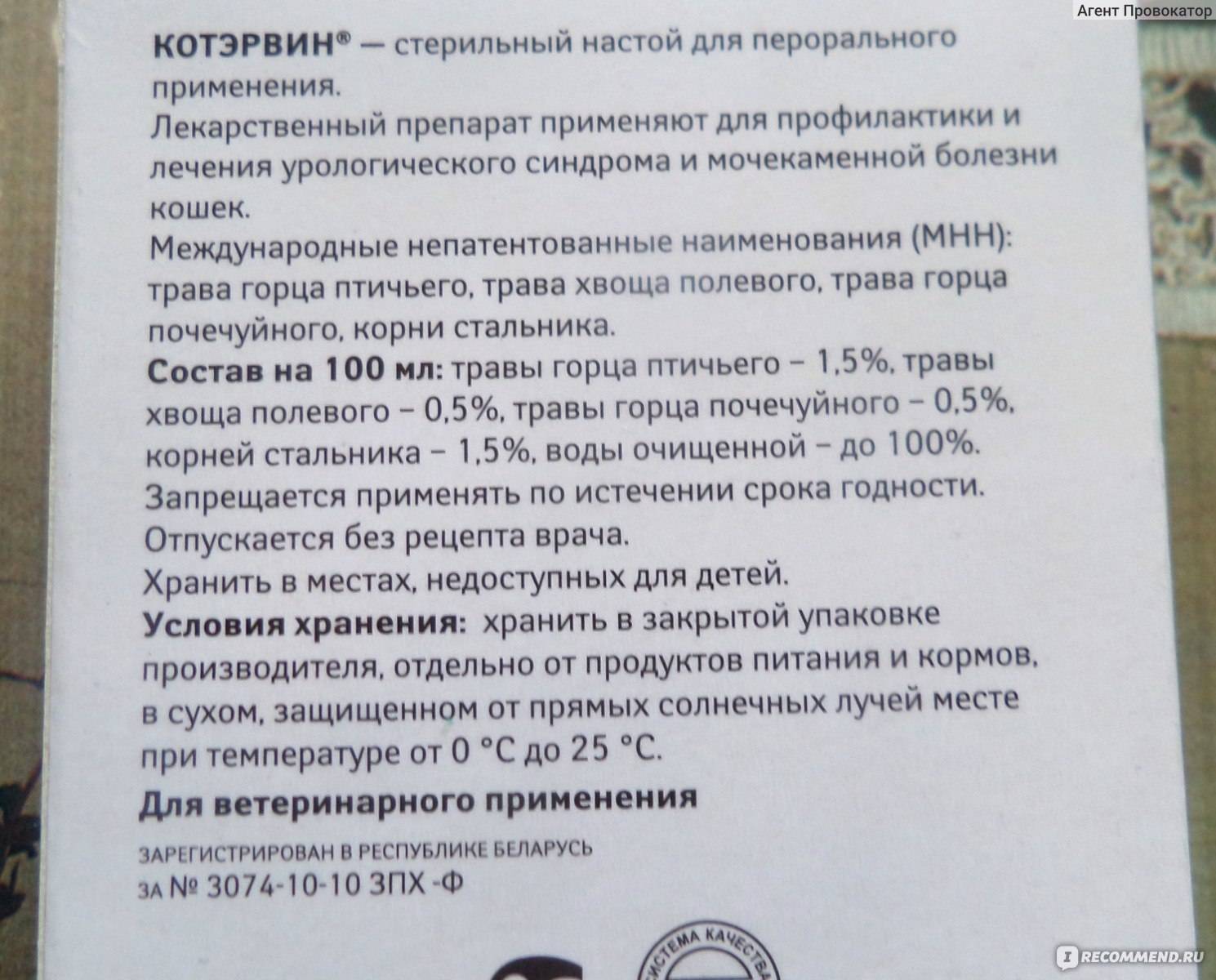 Канефрон для кошек
