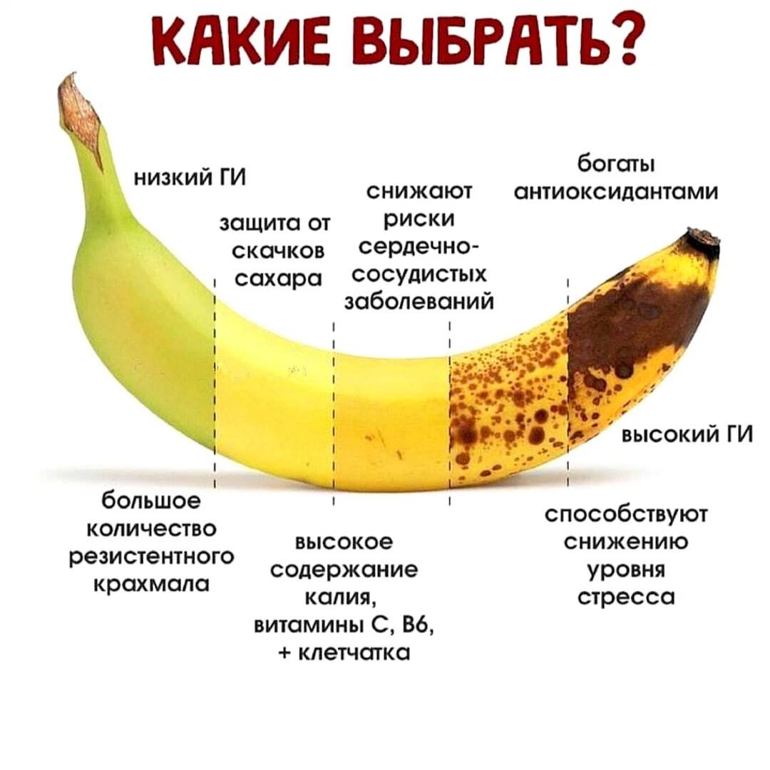 Можно ли есть банан на завтрак. Какие бананы полезно есть. Банан какой выбрать. Виды бананл. Зрелость банана.