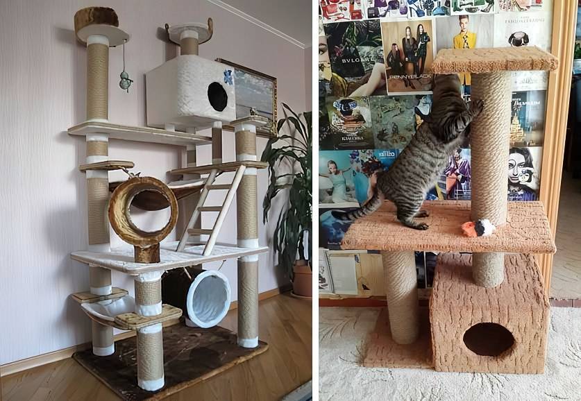 Как правильно выбрать домик для кошки или сделать его самим - мир кошек