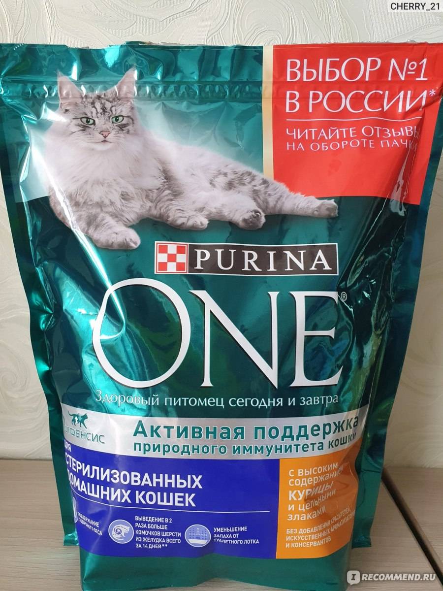 Корм Пурина Ван (Purina One) для кошек