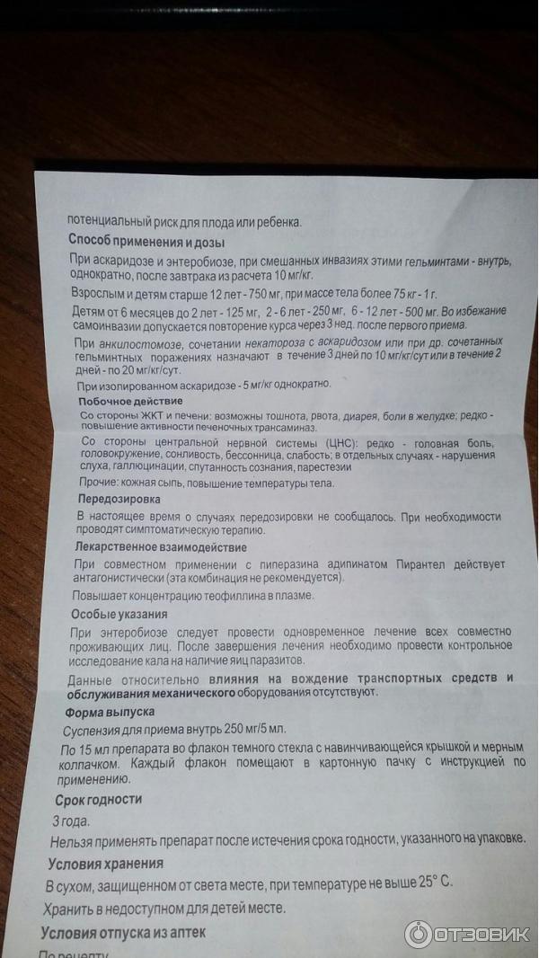 Пирантел для кошек