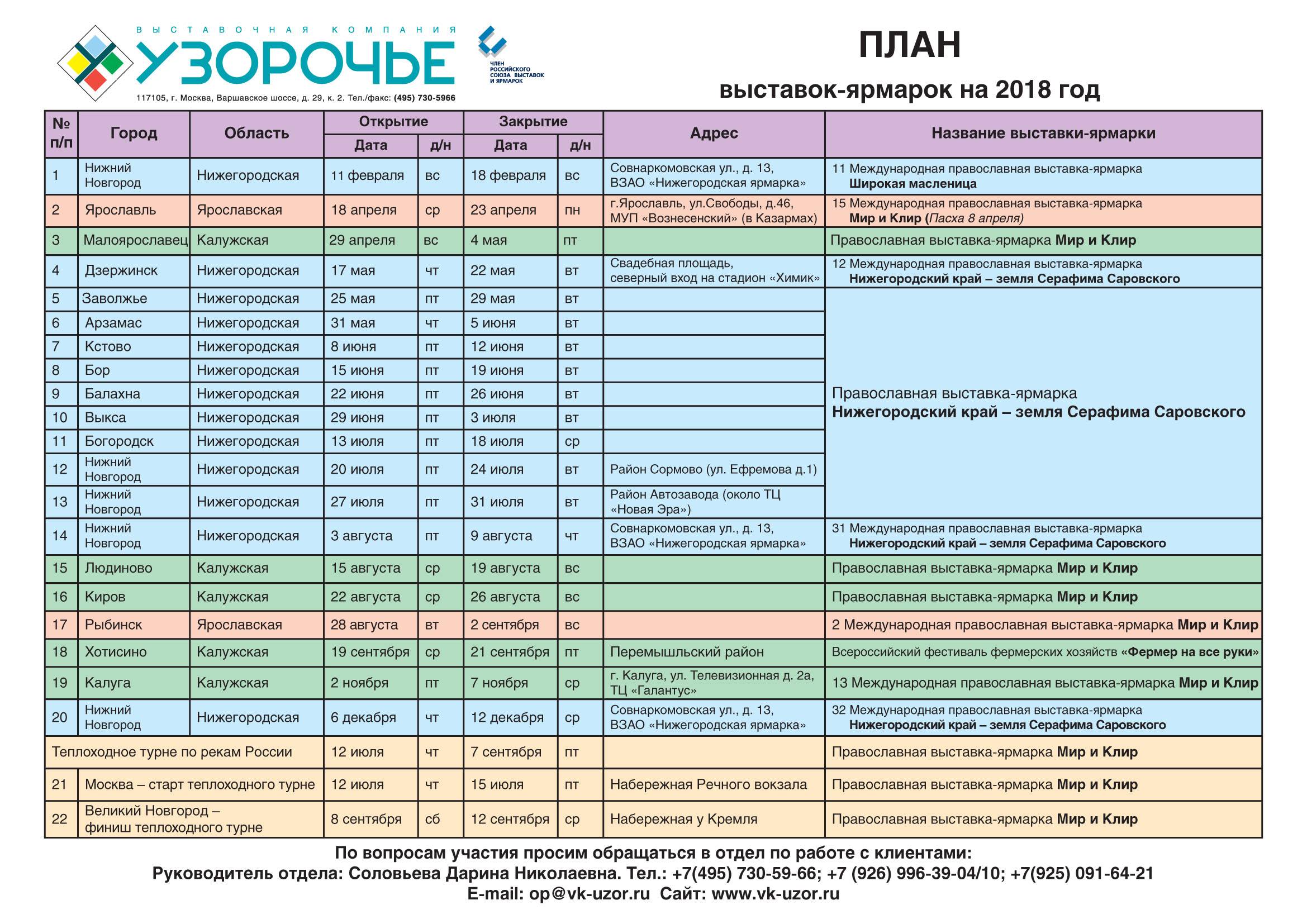 Православные ярмарки в 2023 году расписание. Календарь выставок. Расписание выставок. Нижегородская ярмарка календарь выставок. План выставок на год.