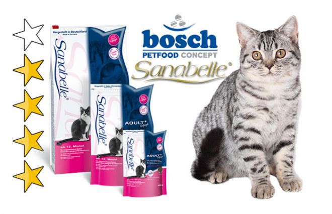 Обзор корма для кошек sanabelle