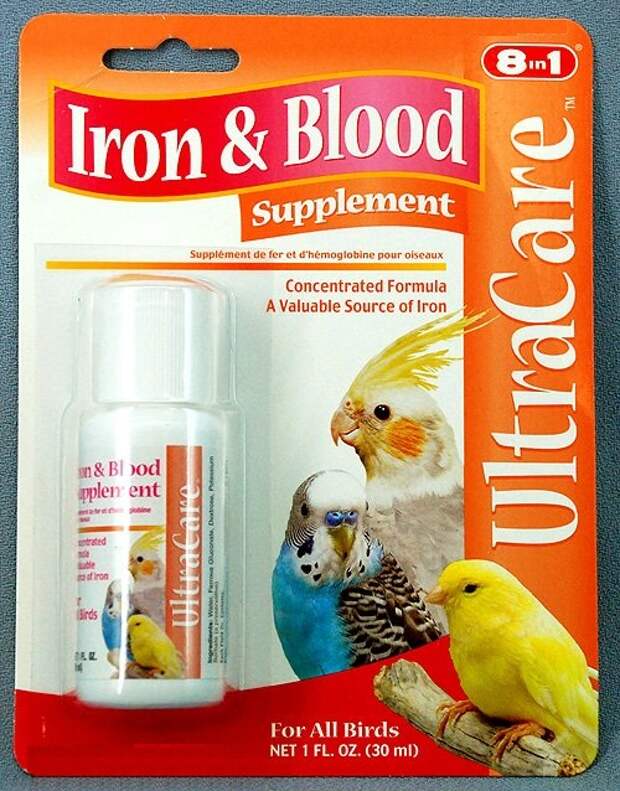 Витамины и минеральные смеси для попугаев волнистых, корелла, жако, неразлучников и других