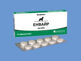 Энвайр для собак — описание и инструкция по применению