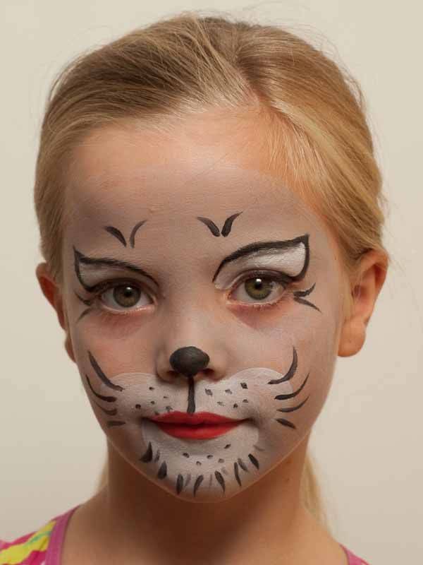 Как сделать макияж кошки на хэллоуин своими руками