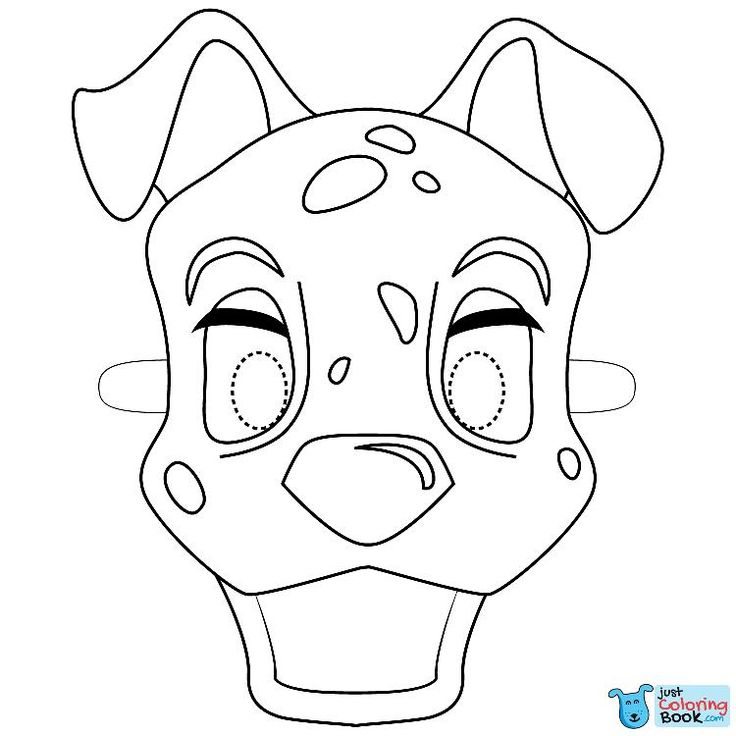 Как сделать маску собаки на голову: инструкция по изготовлению своими руками, где распечатать шаблон
