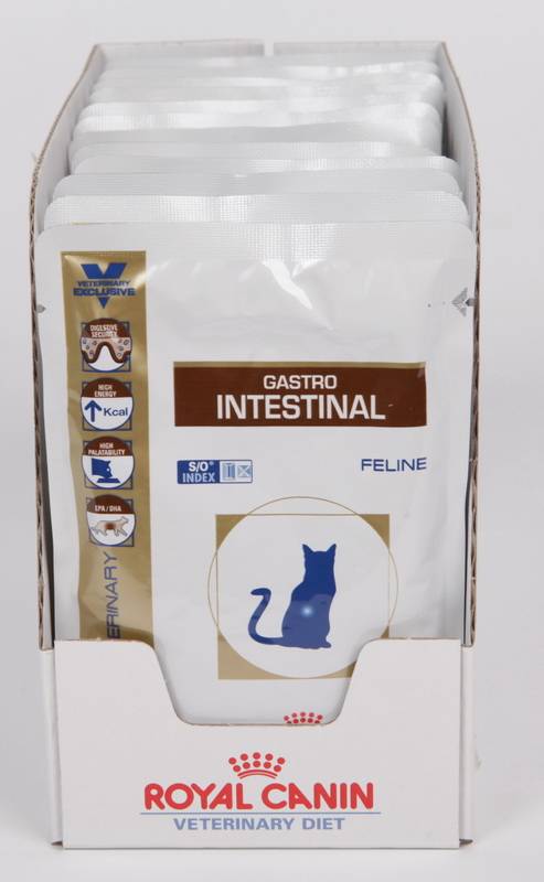 Корм royal canin gastro intestinal для кошек при нарушении пищеварения