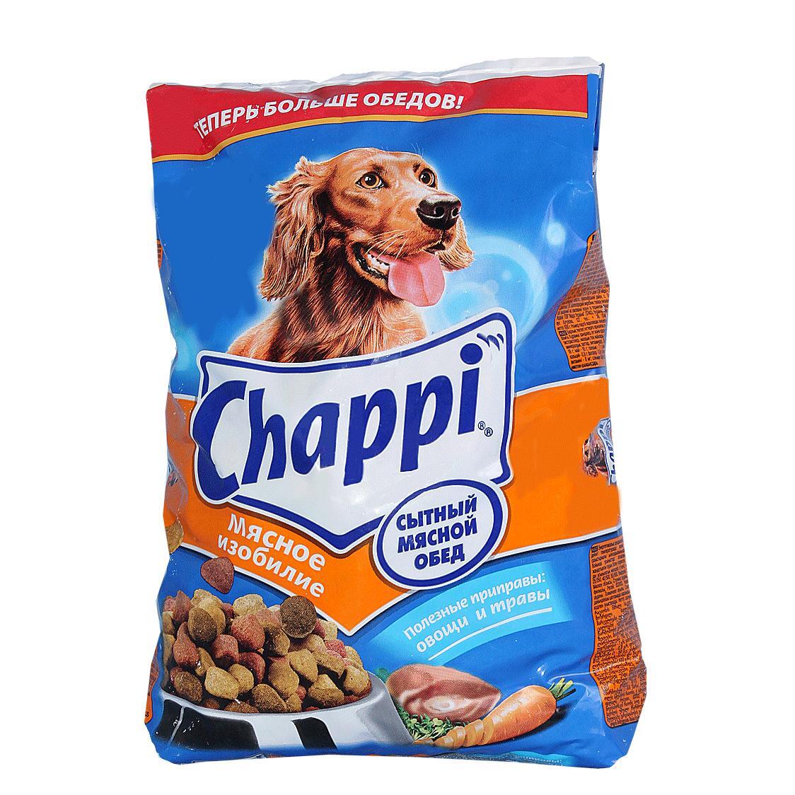 Все о корме для собак chappi («чаппи»)