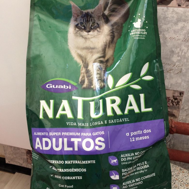 Корм guabi natural для кошек - отзывы ветеринаров и покупателей