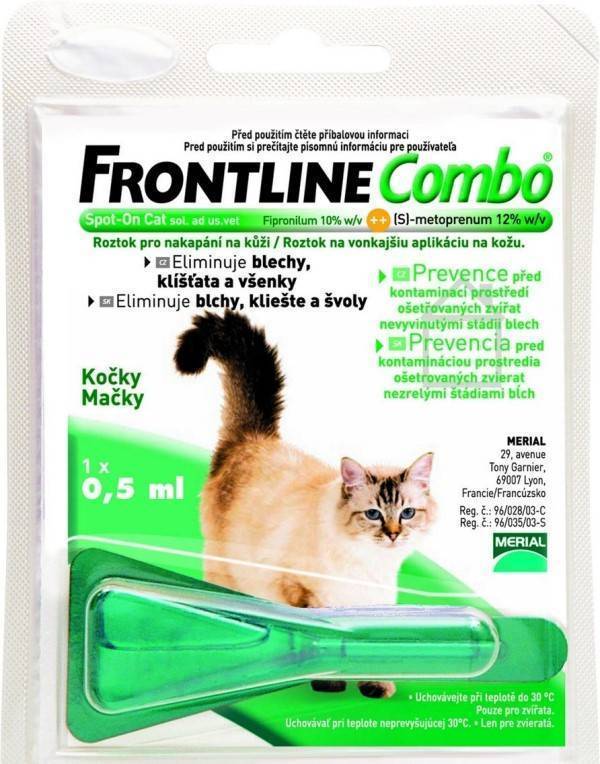 Фронтлайн для кошек — инструкция по применению, состав, отзывы