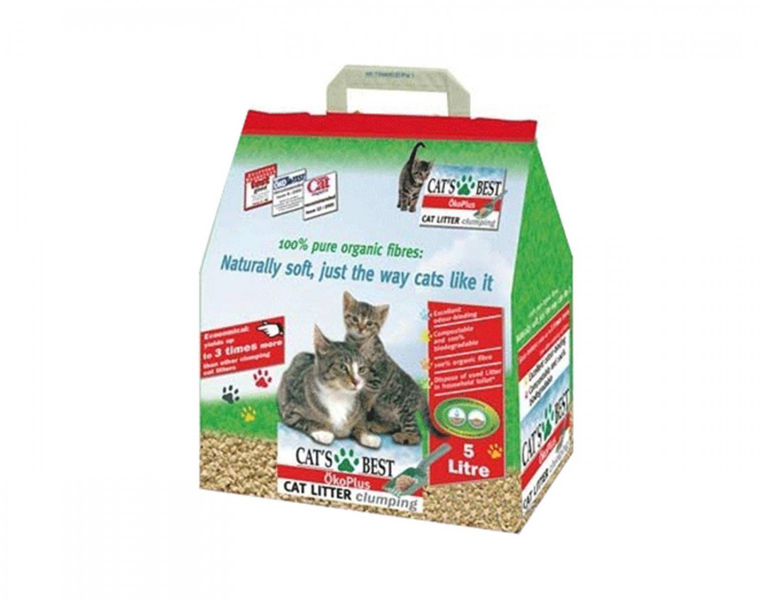 Наполнитель для кошачьего туалета cats best