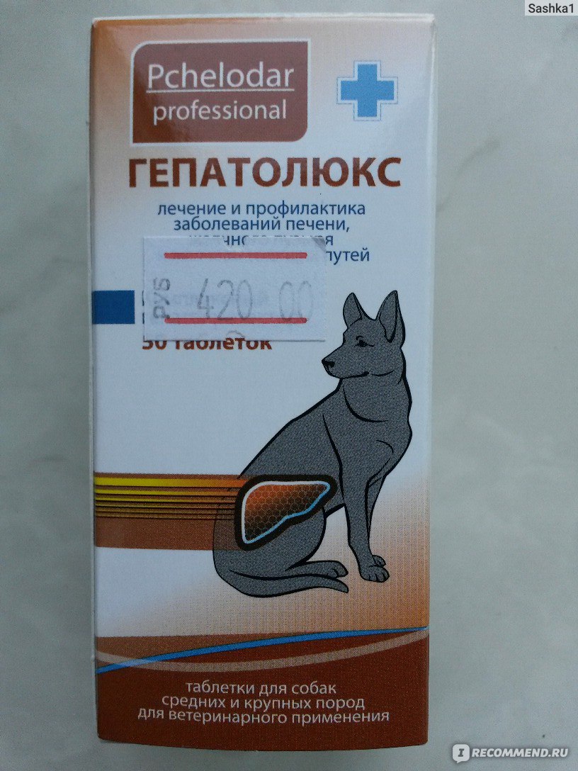 Гепатолюкс для собак: инструкция по применению, описание препарата, показания и противопоказания.